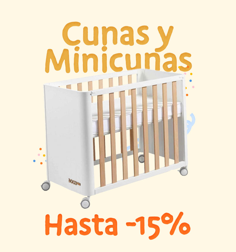 Cunas y minicunas en la quincena del bebe